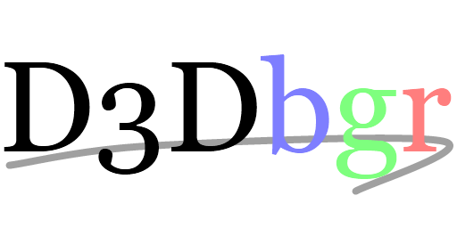 The original D3Dbgr logo